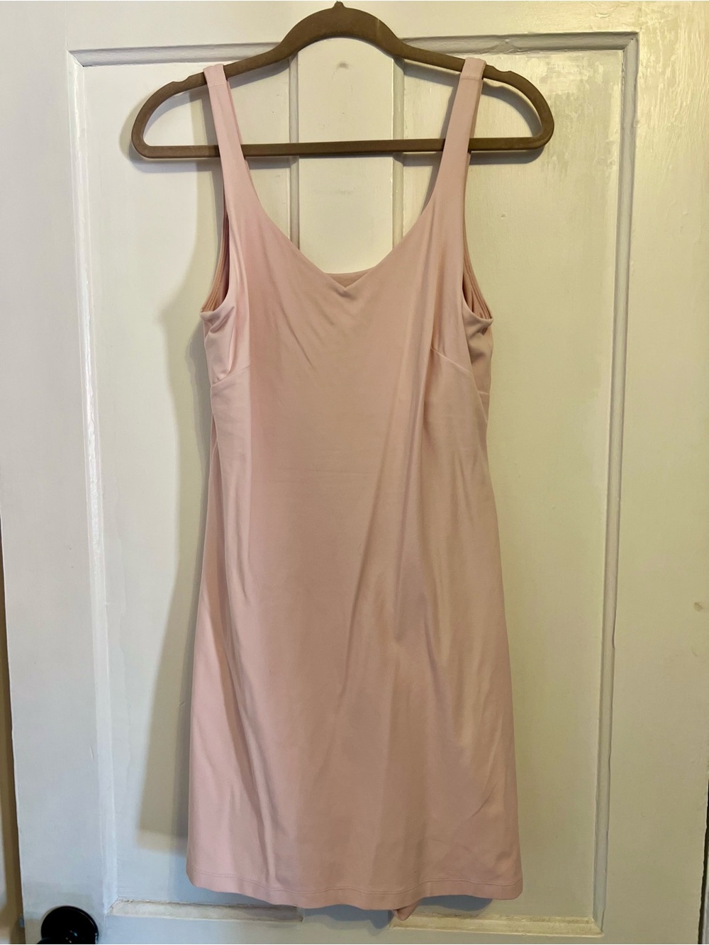 Lululemon pink tennis dress with shorts